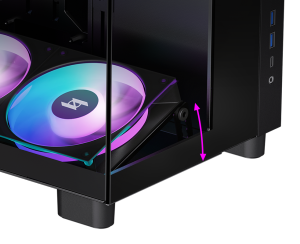 Adjustable fan bracket