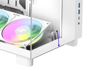 Adjustable fan bracket