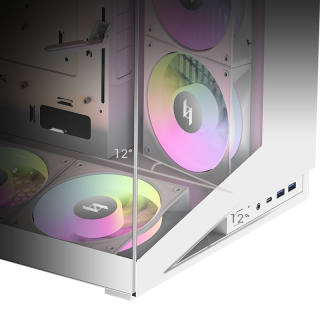 12° INCLINED AIRFLOW DESIGN
