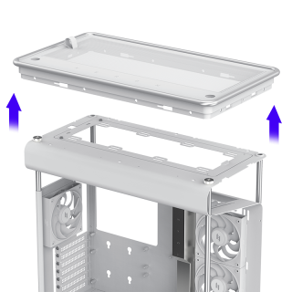 FULL TOP-PULL OPENINGSTRUCTURE