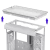 FULL TOP-PULL OPENINGSTRUCTURE