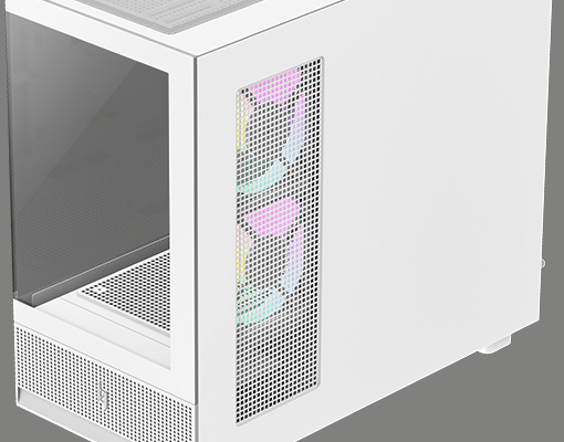 Right Side Panel with Integrated Stamped Grille Design