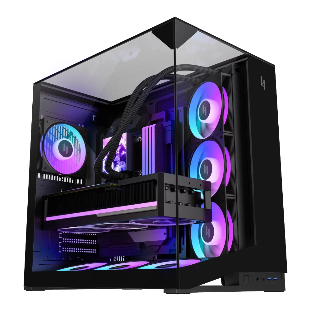 XERON NEX C56 VC BK PC case with front USB-C