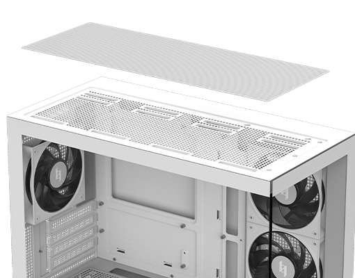 Top Magnetic Dust Filter