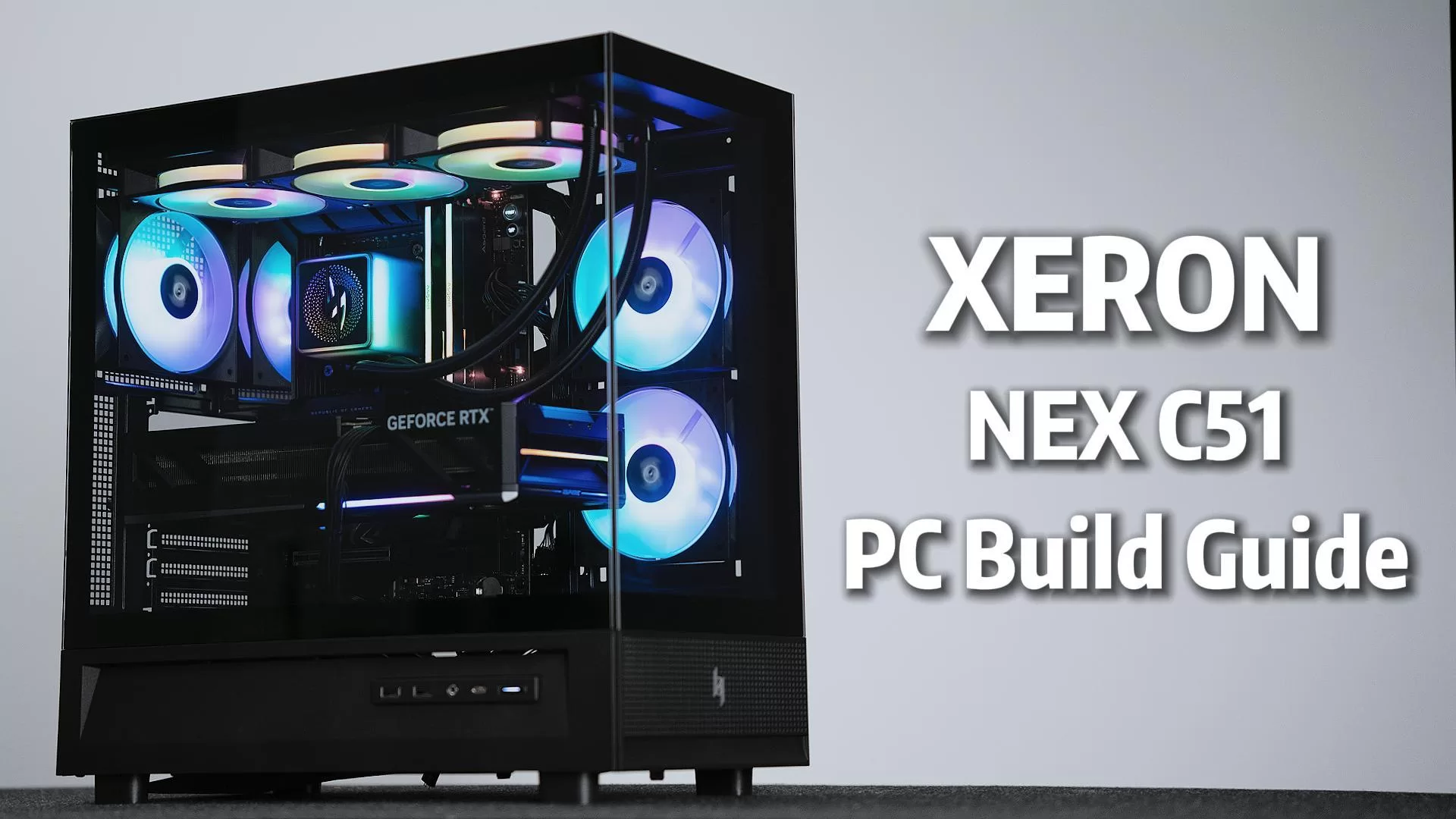 【NEX C51】Immersive PC Build with ASMR